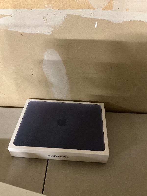 Photo 1 of Apple 2026 MacBook Neo 13-inch Laptop with A18 Pro chip: Built for AI and Apple Intelligence, Liquid Retina Display, 8GB Unified Memory, 512GB SSD Storage, 1080p FaceTime HD Camera, Touch ID; Indigo