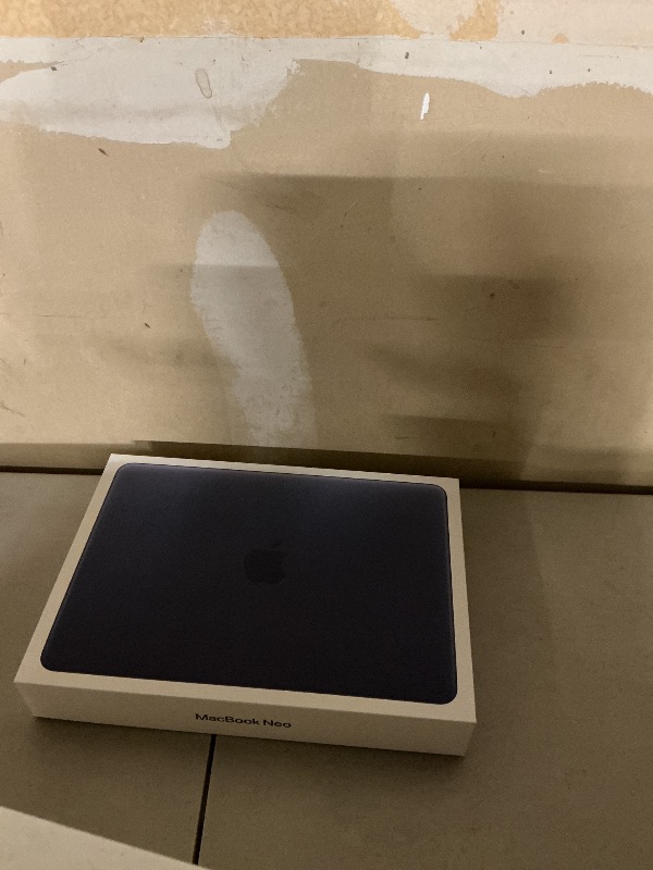 Photo 1 of Apple 2026 MacBook Neo 13-inch Laptop with A18 Pro chip: Built for AI and Apple Intelligence, Liquid Retina Display, 8GB Unified Memory, 256GB SSD Storage, 1080p FaceTime HD Camera; Indigo