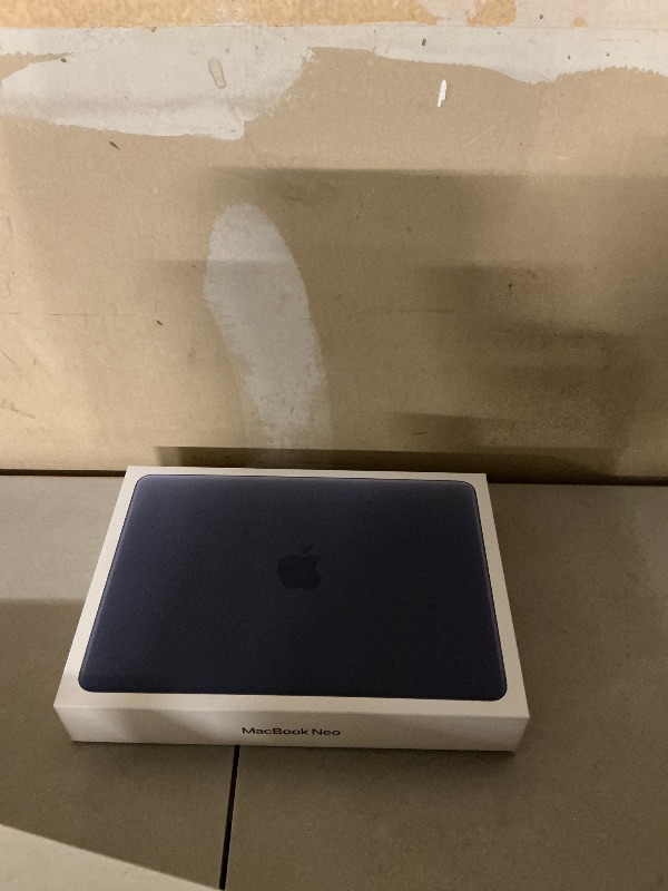 Photo 1 of Apple 2026 MacBook Neo 13-inch Laptop with A18 Pro chip: Built for AI and Apple Intelligence, Liquid Retina Display, 8GB Unified Memory, 512GB SSD Storage, 1080p FaceTime HD Camera, Touch ID; Indigo