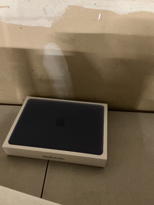 Photo 1 of Apple 2026 MacBook Neo 13-inch Laptop with A18 Pro chip: Built for AI and Apple Intelligence, Liquid Retina Display, 8GB Unified Memory, 512GB SSD Storage, 1080p FaceTime HD Camera, Touch ID; Indigo