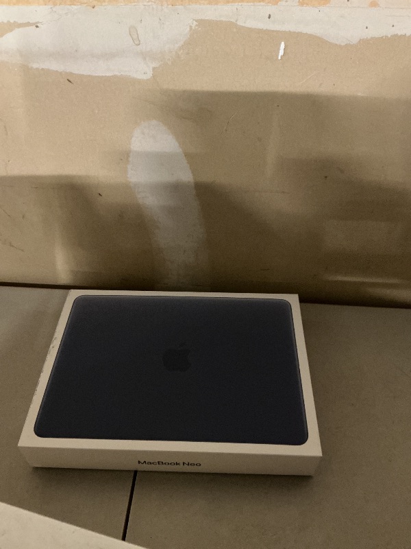 Photo 1 of Apple 2026 MacBook Neo 13-inch Laptop with A18 Pro chip: Built for AI and Apple Intelligence, Liquid Retina Display, 8GB Unified Memory, 512GB SSD Storage, 1080p FaceTime HD Camera, Touch ID; Indigo