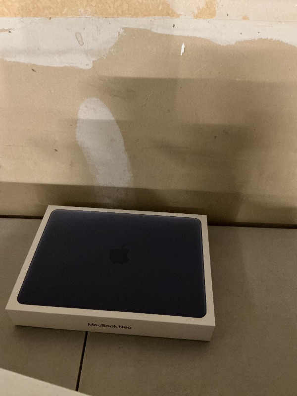 Photo 1 of Apple 2026 MacBook Neo 13-inch Laptop with A18 Pro chip: Built for AI and Apple Intelligence, Liquid Retina Display, 8GB Unified Memory, 256GB SSD Storage, 1080p FaceTime HD Camera; Indigo