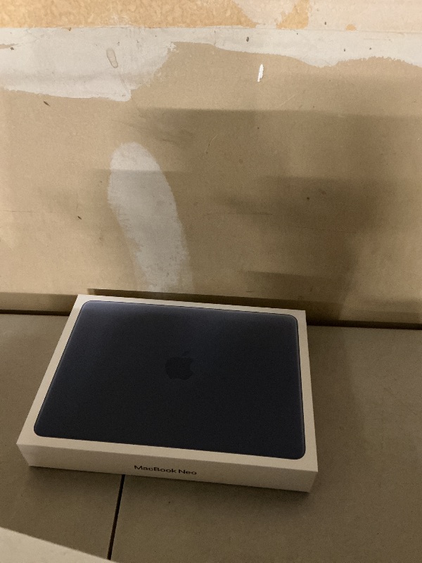 Photo 1 of Apple 2026 MacBook Neo 13-inch Laptop with A18 Pro chip: Built for AI and Apple Intelligence, Liquid Retina Display, 8GB Unified Memory, 512GB SSD Storage, 1080p FaceTime HD Camera, Touch ID; Indigo