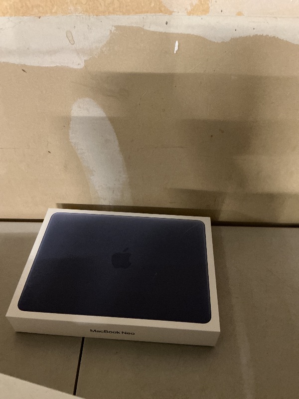 Photo 1 of Apple 2026 MacBook Neo 13-inch Laptop with A18 Pro chip: Built for AI and Apple Intelligence, Liquid Retina Display, 8GB Unified Memory, 256GB SSD Storage, 1080p FaceTime HD Camera; Indigo