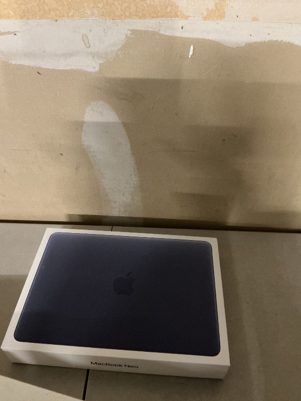 Photo 1 of Apple 2026 MacBook Neo 13-inch Laptop with A18 Pro chip: Built for AI and Apple Intelligence, Liquid Retina Display, 8GB Unified Memory, 256GB SSD Storage, 1080p FaceTime HD Camera; Indigo
