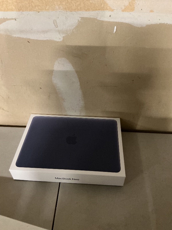 Photo 1 of Apple 2026 MacBook Neo 13-inch Laptop with A18 Pro chip: Built for AI and Apple Intelligence, Liquid Retina Display, 8GB Unified Memory, 512GB SSD Storage, 1080p FaceTime HD Camera, Touch ID; Indigo