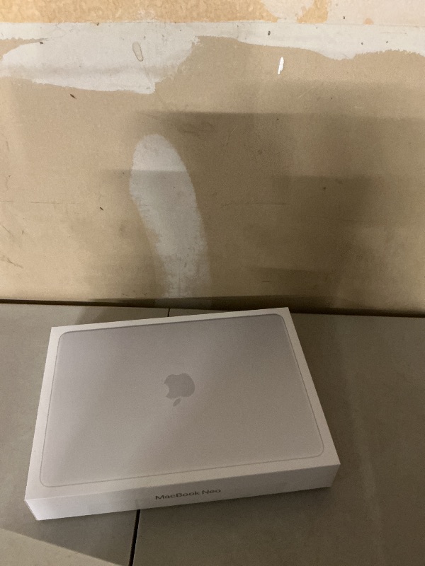 Photo 1 of Apple 2026 MacBook Neo 13-inch Laptop with A18 Pro chip: Built for AI and Apple Intelligence, Liquid Retina Display, 8GB Unified Memory, 512GB SSD Storage, 1080p FaceTime HD Camera, Touch ID; Silver