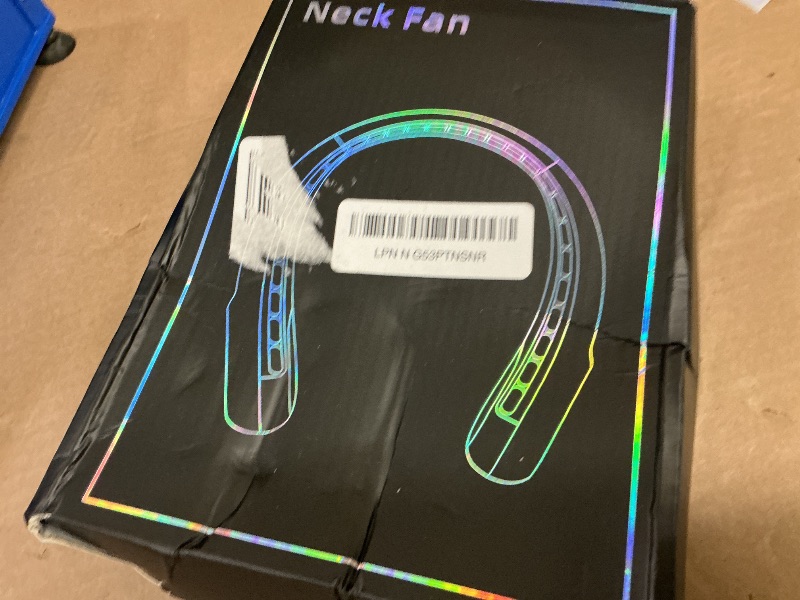 Photo 1 of KIDEE Neck Fan, Portable Bladeless Neck Fans, Upgrade 360° Airflow, Super Quiet, 3 Speeds, 4000mAh Personal Wearable Neck Fan, Upgraded Cooling Air Volume USB Rechargeable Hands Free Fan