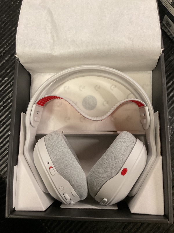 Photo 1 of Logitech G Astro A20 X Lightspeed Wireless Gaming Headset for PS5, Xbox, Nintendo Switch/Switch 2, PC with 2-System PLAYSYNC Audio, Bluetooth, LIGHTSYNC RGB, and 48 kHz Boom Mic - White