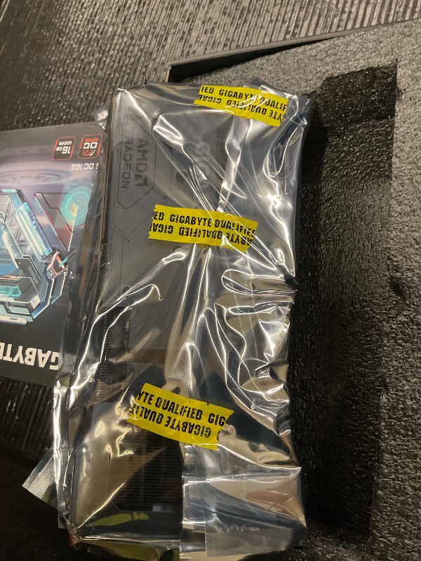 Photo 1 of Gigabyte Radeon RX 9070 XT Gaming OC 16G Graphics Card - 16 GB GDDR6, 256 Bit, PCI-E 5.0, 3060 MHz Core Frequency, 2 x DisplayPort, 2 x HDMI, GV-R9070XTGAMING OC-16GD