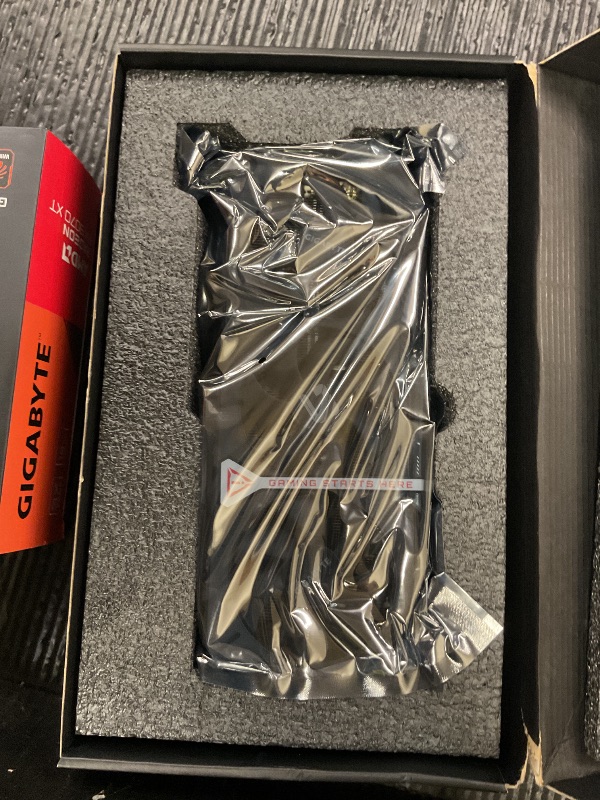 Photo 1 of Gigabyte Radeon RX 9070 XT Gaming OC 16G Graphics Card - 16 GB GDDR6, 256 Bit, PCI-E 5.0, 3060 MHz Core Frequency, 2 x DisplayPort, 2 x HDMI, GV-R9070XTGAMING OC-16GD