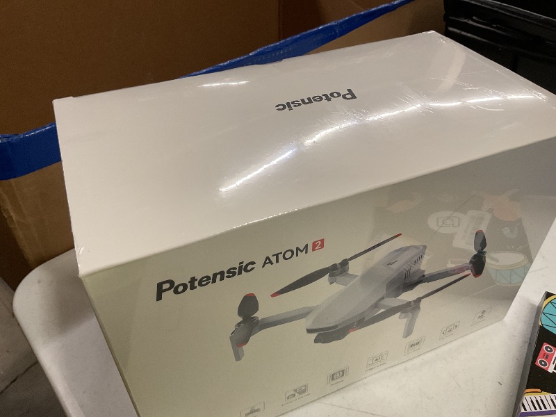 Photo 1 of Potensic ATOM 2 Drone with Camera for Adults 4K Video, 8K Photo, Under 249g, 3-Axis Gimbal, 10KM Transmission, AI Track, Vertical Shooting, AI Night Shot, QuickShots, Fly More Combo (96-Min Flight)