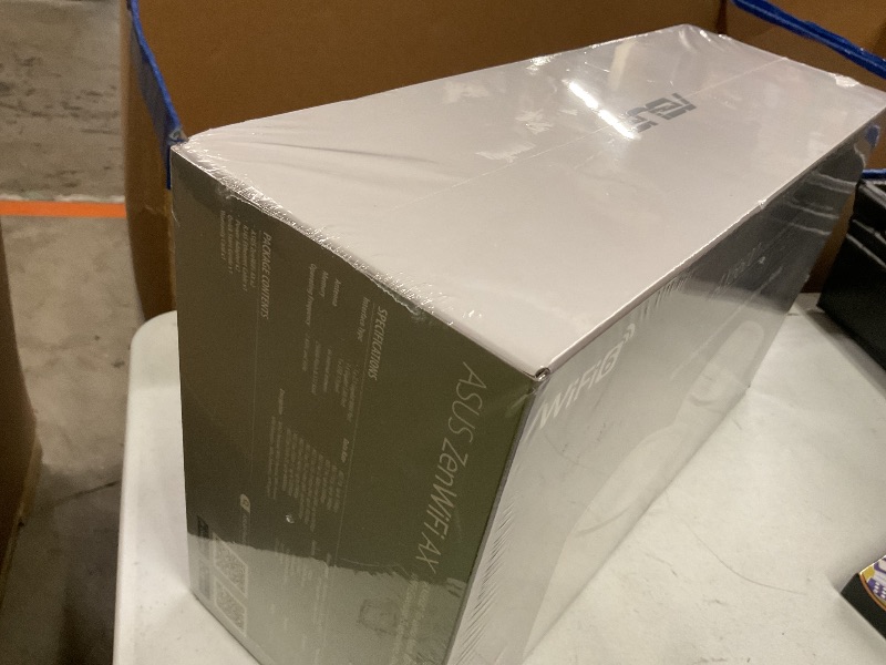 Photo 1 of ASUS ZenWiFi AX6600 Tri-Band Mesh WiFi 6 System (XT8 2PK) - Whole Home Coverage up to 5500 sq.ft & 6+ Rooms, AiMesh, Included Lifetime Internet Security, Easy Setup, 3 SSID, Parental Control, White