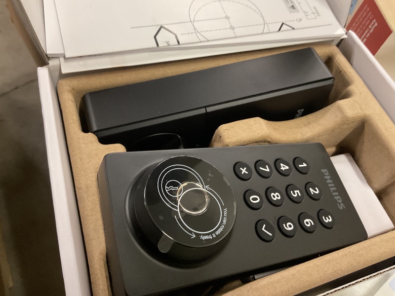 Photo 1 of Philips Wi-Fi Door Lock, WiFi Smart Lock Keyless Entry Deadbolt for Front Door, Compatible with Alexa & Google Assistant, Remote Control, Built-in WiFi, APP Fingerprint Passcode Unlock, Auto Locking