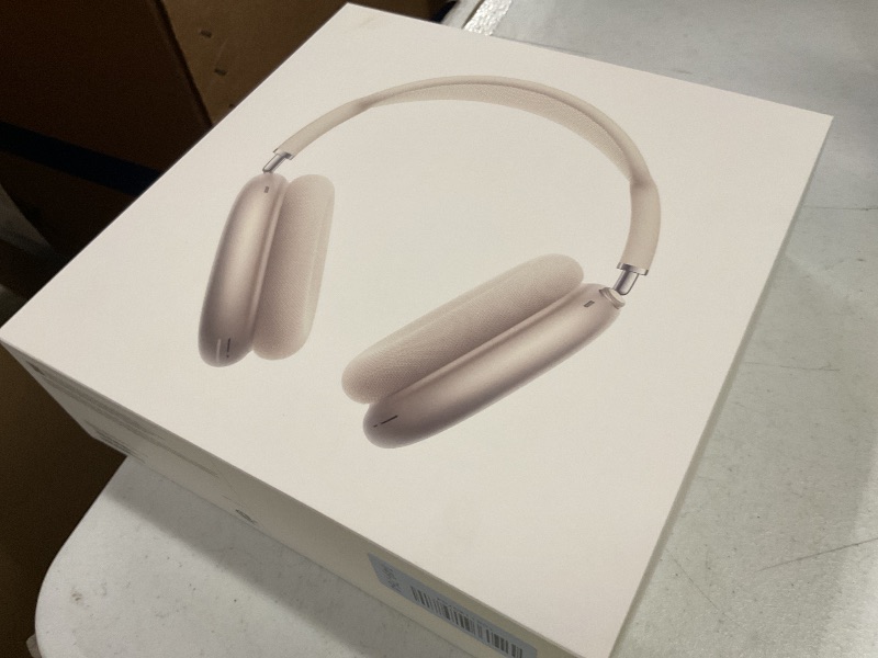 Photo 1 of Apple AirPods Max 2 Wireless Over-Ear Headphones, Active Noise Cancellation, Adaptive Audio, Personalized Spatial Audio, Live Translation, Bluetooth Headphones for iPhone – Starlight