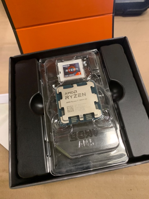 Photo 1 of AMD Ryzen 7 7800X3D 8-Core, 16-Thread Desktop Processor
