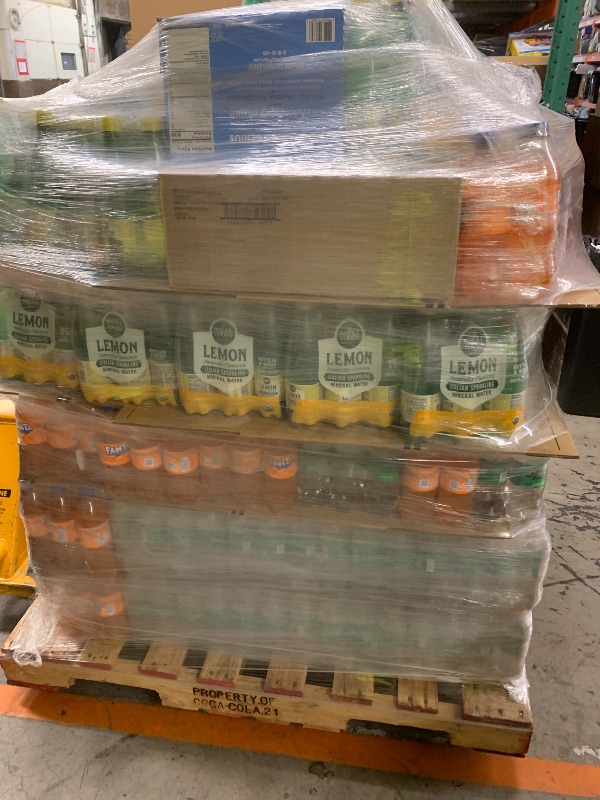 Photo 1 of Pallet of mix drinks * Sold as is, no return, costumer must load by it self** various expiration date..