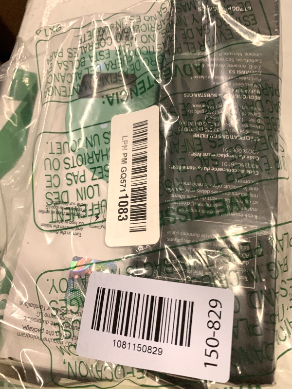 Photo 1 of LG LT700P- 6 Month / 200 Gallon Capacity Replacement Refrigerator Water Filter (NSF42 and NSF53) ADQ36006101, ADQ36006113, ADQ75795103, or AGF80300702 , White , Single