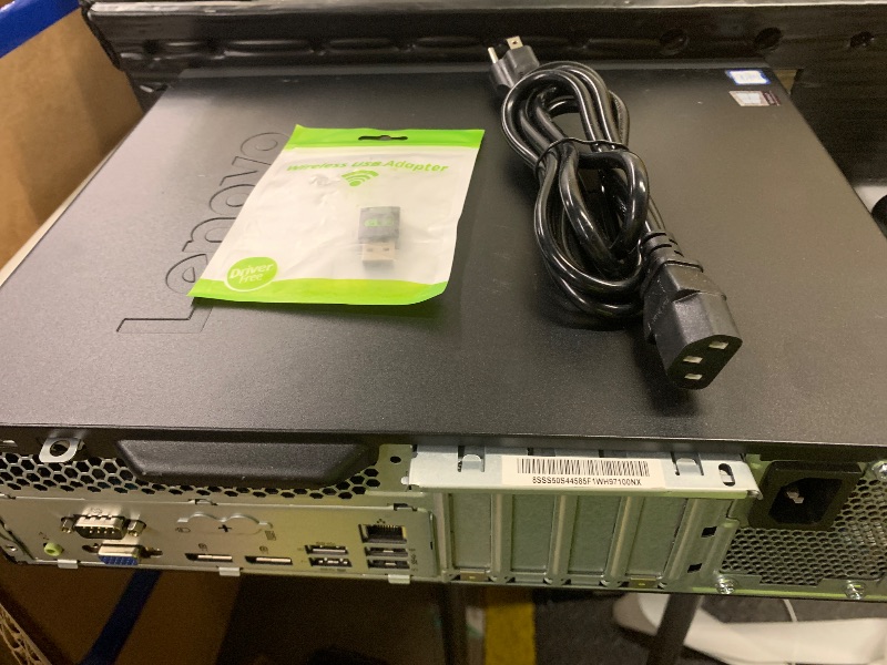 Photo 1 of Lenovo ThinkCentre M920s Small Form Desktop, Six Core i7 8700 3.2Ghz, 32GB DDR4, 1TB NVMe PCIe SSD, USB Type C, Windows 11 Pro (Renewed)
