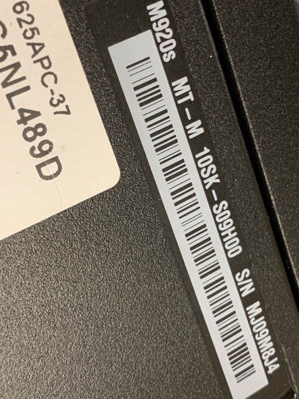Photo 1 of Lenovo ThinkCentre M920s Small Form Desktop, Six Core i7 8700 3.2Ghz, 32GB DDR4, 1TB NVMe PCIe SSD, USB Type C, Windows 11 Pro (Renewed)