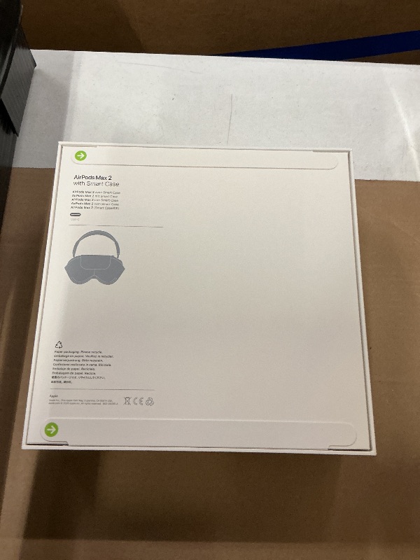 Photo 1 of Apple AirPods Max 2 Wireless Over-Ear Headphones, Active Noise Cancellation, Adaptive Audio, Personalized Spatial Audio, Live Translation, Bluetooth Headphones for iPhone – Starlight