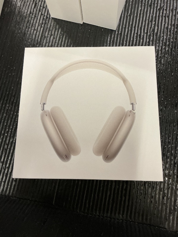 Photo 1 of Apple AirPods Max 2 Wireless Over-Ear Headphones, Active Noise Cancellation, Adaptive Audio, Personalized Spatial Audio, Live Translation, Bluetooth Headphones for iPhone – Starlight