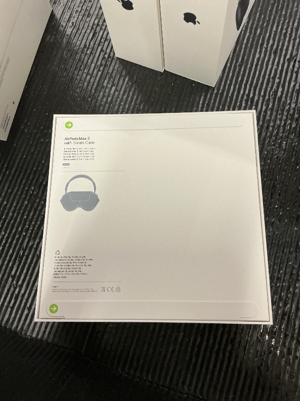 Photo 1 of Apple AirPods Max 2 Wireless Over-Ear Headphones, Active Noise Cancellation, Adaptive Audio, Personalized Spatial Audio, Live Translation, Bluetooth Headphones for iPhone – Starlight