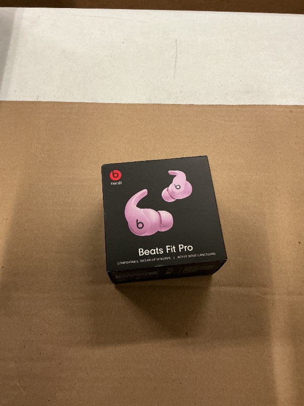 Photo 1 of FACTORY SEALED—  Beats Fit Pro (1st Gen) - True Wireless Noise Cancelling Earbuds - Active Noise Cancelling - Sweat Resistant Earphones, Compatible with Apple & Android, Class 1 Bluetooth® - Stone Purple