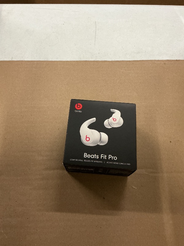 Photo 1 of FACTORY SEALED—  Beats Fit Pro (1st Gen) - True Wireless Noise Cancelling Earbuds - Active Noise Cancelling - Sweat Resistant Earphones, Compatible with Apple & Android, Class 1 Bluetooth® - Beats White
