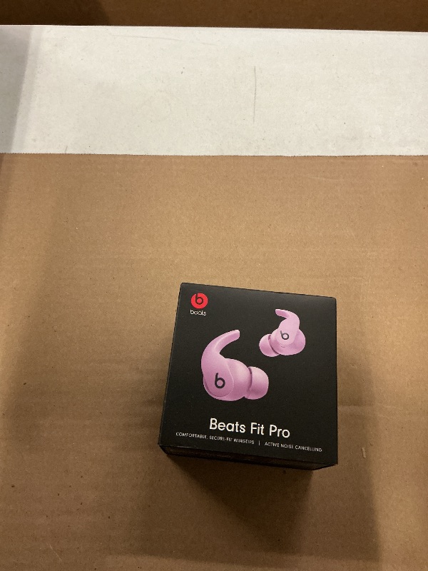 Photo 1 of FACTORY SEALED—  Beats Fit Pro (1st Gen) - True Wireless Noise Cancelling Earbuds - Active Noise Cancelling - Sweat Resistant Earphones, Compatible with Apple & Android, Class 1 Bluetooth® - Stone Purple