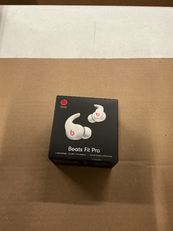 Photo 1 of FACTORY SEALED—  Beats Fit Pro (1st Gen) - True Wireless Noise Cancelling Earbuds - Active Noise Cancelling - Sweat Resistant Earphones, Compatible with Apple & Android, Class 1 Bluetooth® - Beats White