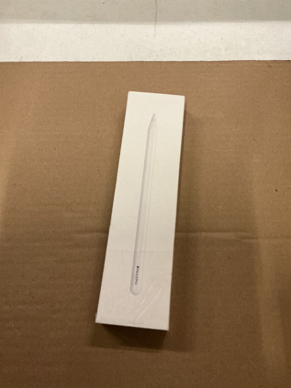 Photo 1 of Apple Pencil Pro: Latest Model - Device Compatibility Check Required - Pixel-Perfect Precision, Tilt and Pressure Sensitivity, Perfect for Note-Taking, Drawing, and Art. Charges and Pairs Magnetically