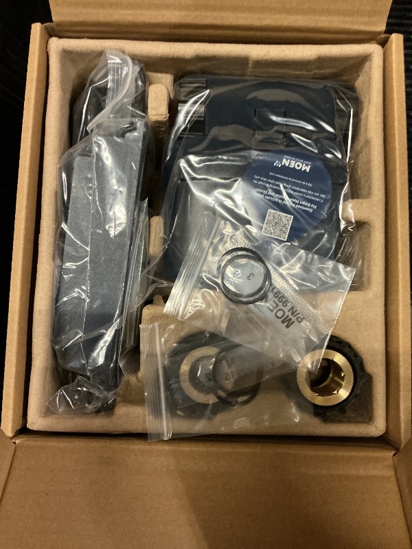 Photo 1 of Moen Flo 1-inch Smart Water Shut Off Valve, Smart Home Water Monitor Leak Detector, Wifi Connected, App Enabled Flow Meter and Shutoff, 900-006