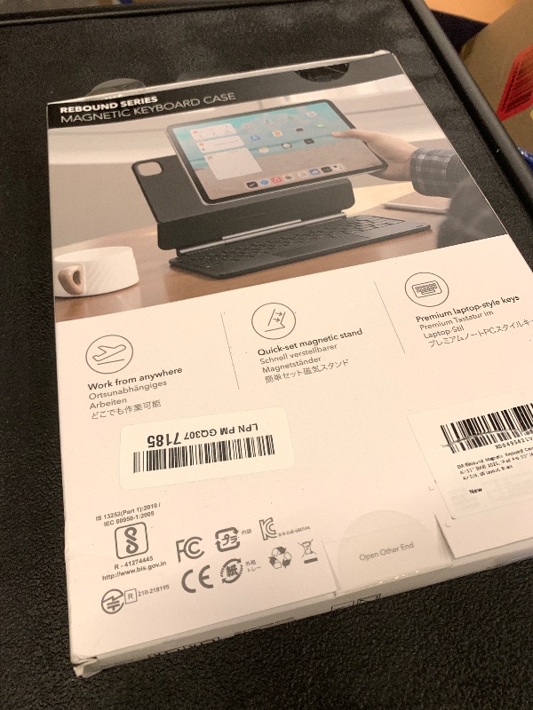 View 2 of ESR for iPad Air 11 inch Case with Keyboard M4/M3/M2 (2026/2025/2024), iPad Pro 11 & Air 5/4th Magic Keyboard Case, Easy-Set Floating Cantilever Stand, Precision Multi-Touch Trackpad, Black