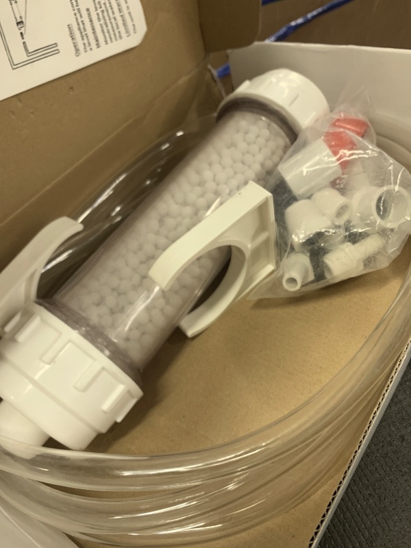 Photo 1 of Condensate Neutralizer Kit, Compatible with Rinnai High-Efficiency Boilers & Tankless Heaters, Acidic Condensate Neutralizer with Transparent Inspection Window, Prevents Pipe Corrosion