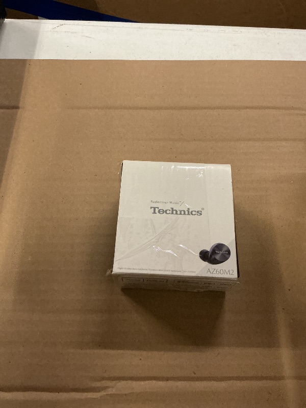 Photo 1 of Technics HiFi True Wireless Multipoint Bluetooth Earbuds with Noise Cancelling, 3 Device Multipoint Connectivity, Wireless Charging, Impressive Call Quality, LDAC Compatible - EAH-AZ60M2-K (Black)