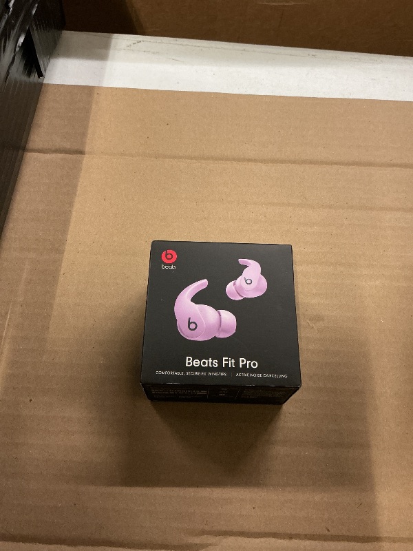 Photo 1 of Beats Fit Pro (1st Gen) - True Wireless Noise Cancelling Earbuds - Active Noise Cancelling - Sweat Resistant Earphones, Compatible with Apple & Android, Class 1 Bluetooth® - Stone Purple