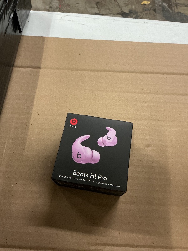 Photo 1 of FACTORY SEALED—- Beats Fit Pro (1st Gen) - True Wireless Noise Cancelling Earbuds - Active Noise Cancelling - Sweat Resistant Earphones, Compatible with Apple & Android, Class 1 Bluetooth® - Stone Purple