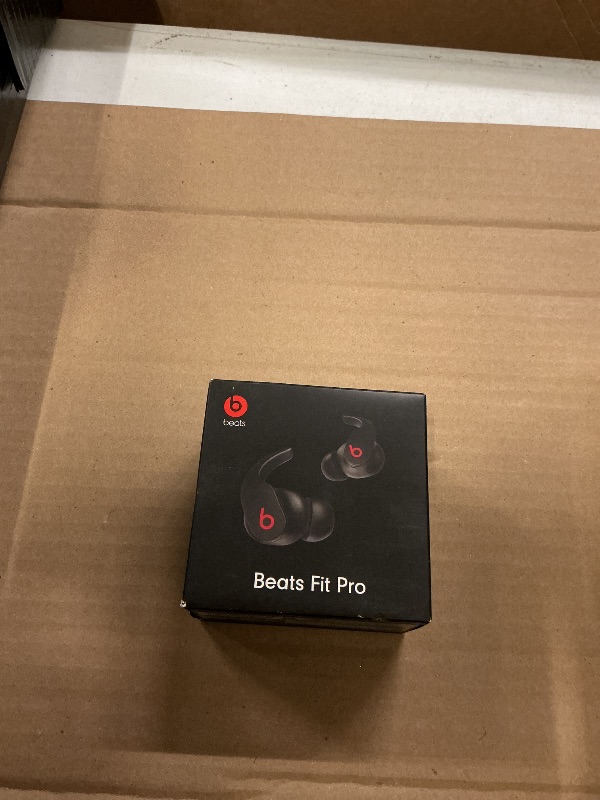 Photo 1 of FACTORY SEALED—- Beats Fit Pro (1st Gen) - True Wireless Noise Cancelling Earbuds - Active Noise Cancelling - Sweat Resistant Earphones, Compatible with Apple & Android, Class 1 Bluetooth®- Beats Black