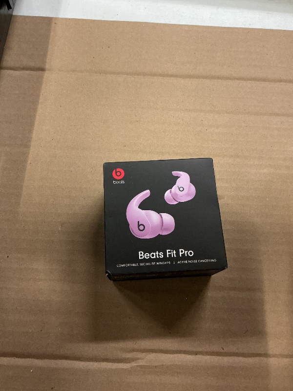 Photo 1 of FACTORY SEALED—- Beats Fit Pro (1st Gen) - True Wireless Noise Cancelling Earbuds - Active Noise Cancelling - Sweat Resistant Earphones, Compatible with Apple & Android, Class 1 Bluetooth® - Stone Purple