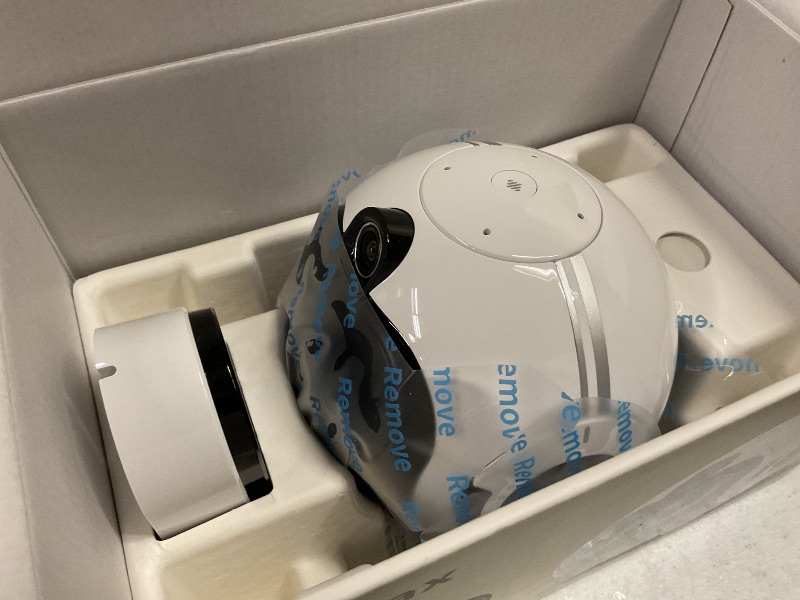 Photo 1 of Enabot EBO Max FamilyBot AI Home Camera: 4K Camera Robot Companion, Manual Mapping, V-SLAM, 2-Way Video Call, Auto-Recharge, Smart Patrol, Gift for Long Distance, Pets, Kids & Elderly
