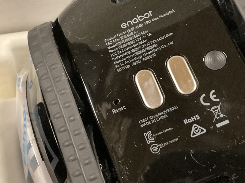 Photo 1 of Enabot EBO Max FamilyBot AI Home Camera: 4K Camera Robot Companion, Manual Mapping, V-SLAM, 2-Way Video Call, Auto-Recharge, Smart Patrol, Gift for Long Distance, Pets, Kids & Elderly