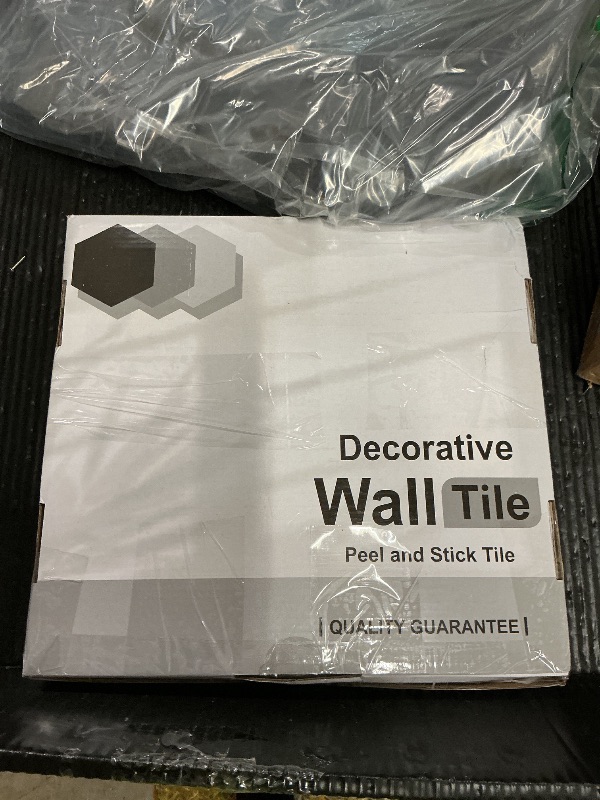Photo 1 of Tilingview 10-Sheet Peel and Stick Backsplash Tile for Kitchen, Self-Adhesive Mosaic Glossy Leaf Stick on Wall Tile with Gaps (Leaf Beige)