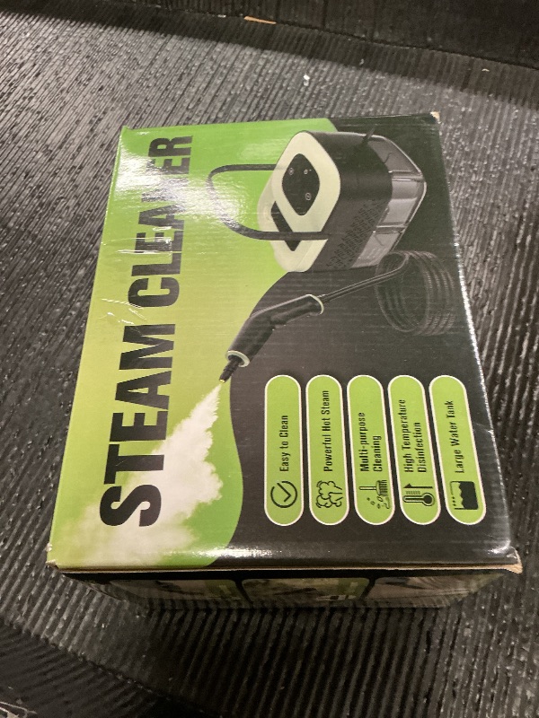 Photo 1 of Steam Cleaner, Portable Steamer for Cleaning with 16pcs Accessories, 6-Level Adjustable and 15s Heat-Up, Handheld Steam Cleaner for Home, Tile, Dirt, Grout, Grease, Car Detailing