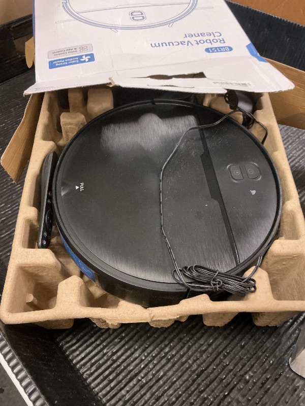 Photo 1 of Robot Vacuum and Mop Combo, 2300Pa Strong Suction, 2-in-1 Dust Box and Water Tank, Works with Alexa/Google Assistant, Long Runtime, Schedule, Quiet, Ideal for Hard Floors, Low-Pile Carpets and Pets
