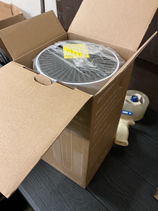 Photo 1 of ECOSELF Air Purifiers for Home Large Room up to 1800 Ft², Air Purifiers for Bedroom 360° Air Intake with Smart Auto Mode, HEPA Air Purifier, Air Cleaner for Smoke PoIIen Pet Dander, HAP609