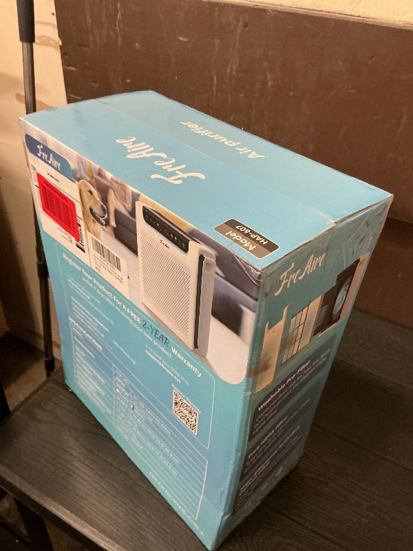 View 2 of Air Purifiers for Home Large Room, Cover Up to 2600 Ft² with Washable Filters, Powerful Turbo Mode, PM2.5 Air Quality Display, 22dB Sleep Mode, Air Cleaner for Pets, HAP607, Bright White