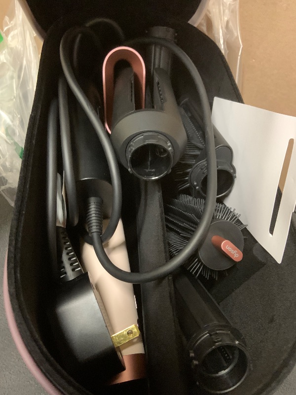 Photo 1 of Dyson Airwrap Co-anda2x Multi-Styler and Dryer Straight+Wavy in Ceramic Pink