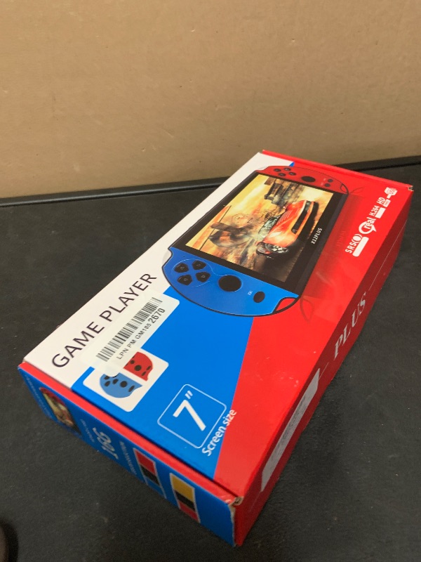 Photo 1 of TCDSTAR Original factory 16GB Retro Handheld Games Player x 12 plus 10000games Portab rechargeable 7 Inch e-book MP5 Video Game Consoles Birthday Gift for Adults and kids toy