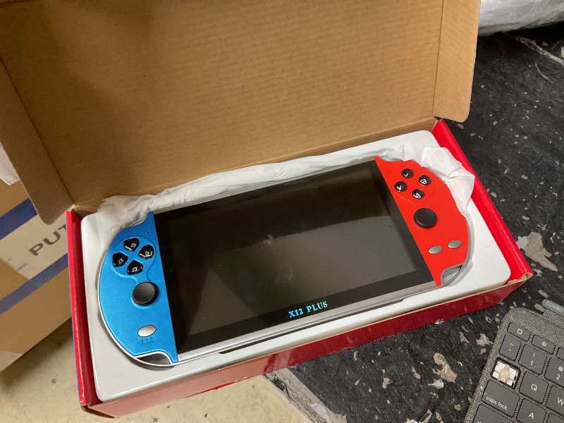 Photo 1 of TCDSTAR Original factory 16GB Retro Handheld Games Player x 12 plus 10000games Portab rechargeable 7 Inch e-book MP5 Video Game Consoles Birthday Gift for Adults and kids toy